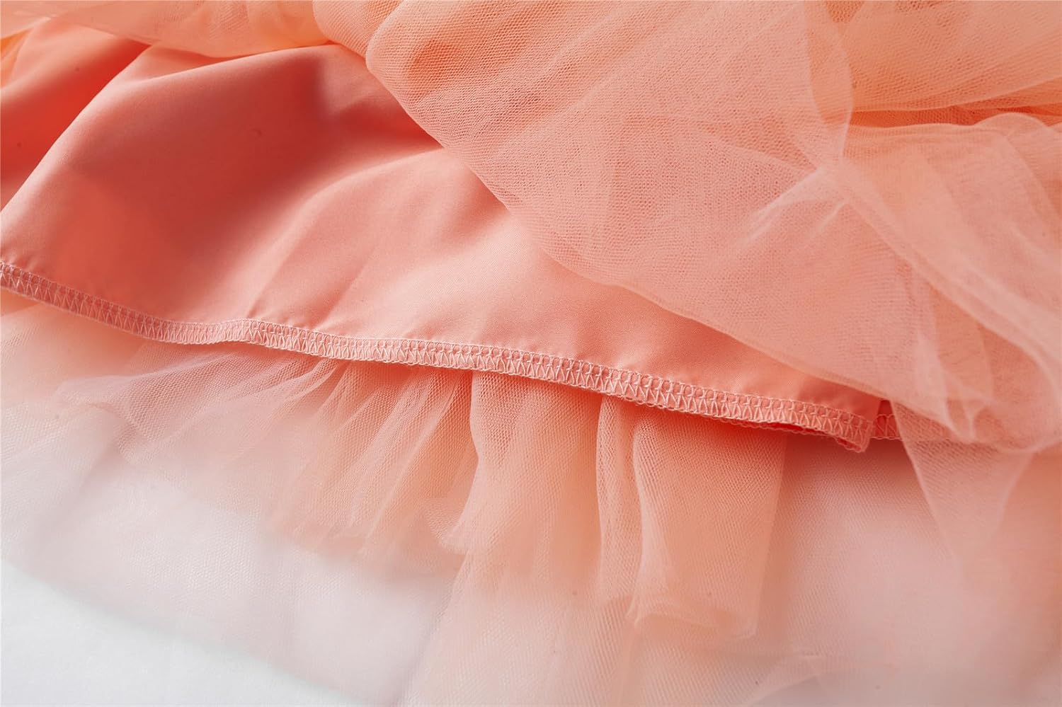 Mud Kingdom Little Girls Long Sleeve Sparkly Dress Cute Tutu Dress Princess - Image 6