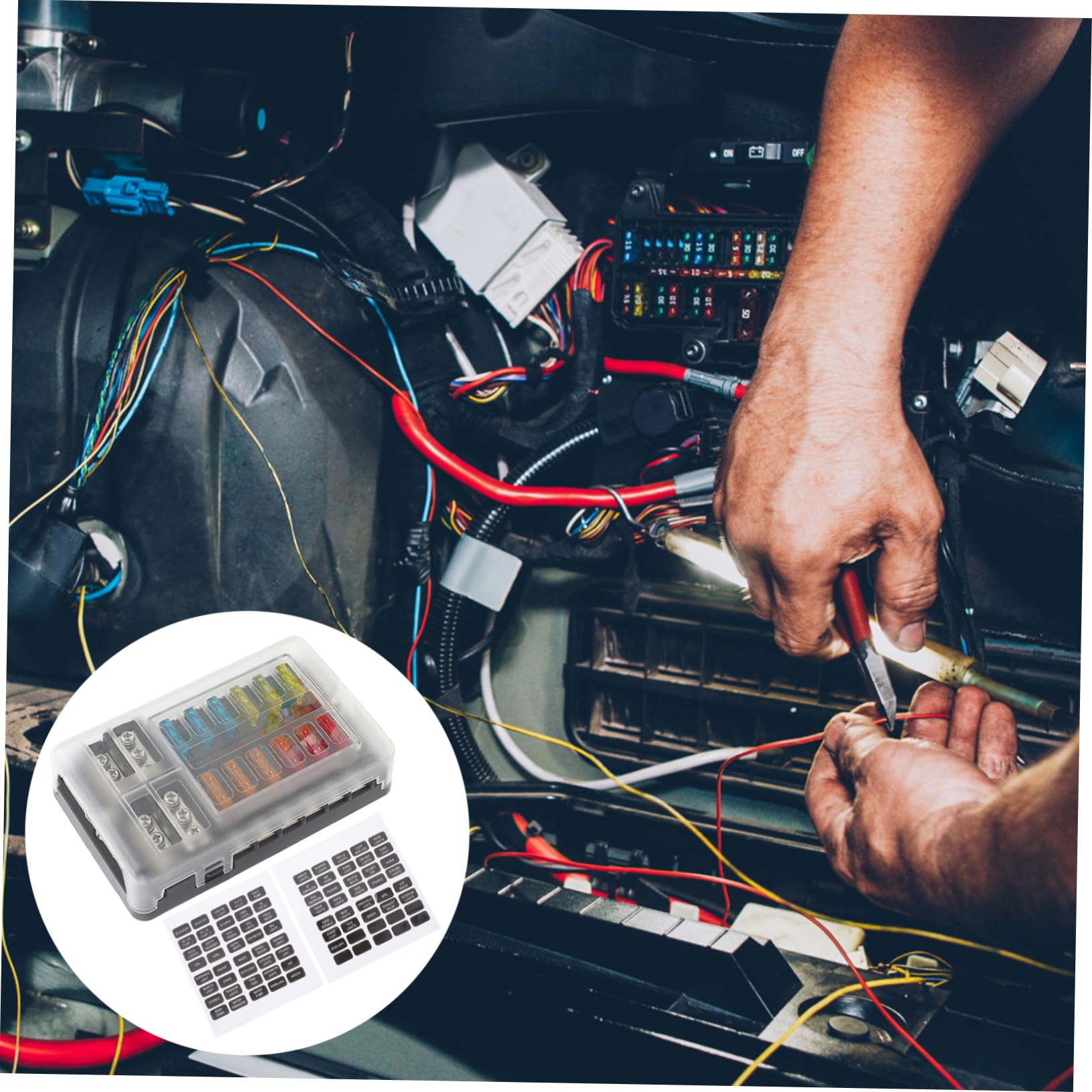 32v Car Circuit Fuse Box Holder Wege Automotiv Sicherungsbox Geeignet Für Wohnmobile Und Yachten Schützt Elektrische Schaltkreise Zuverlässig