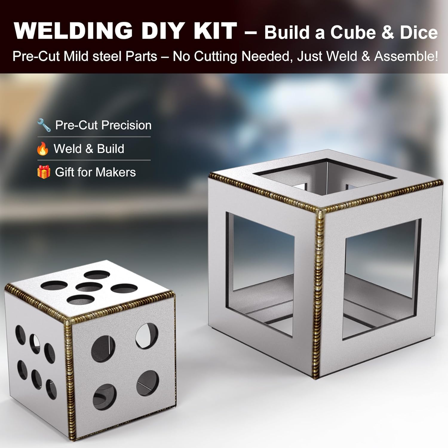 12-Piece Welding Practice Coupons Steel, 17 Gauge Thickness, Comprehensive Welding Training Kit, Enhancement Welding Skill Steel thumbnail