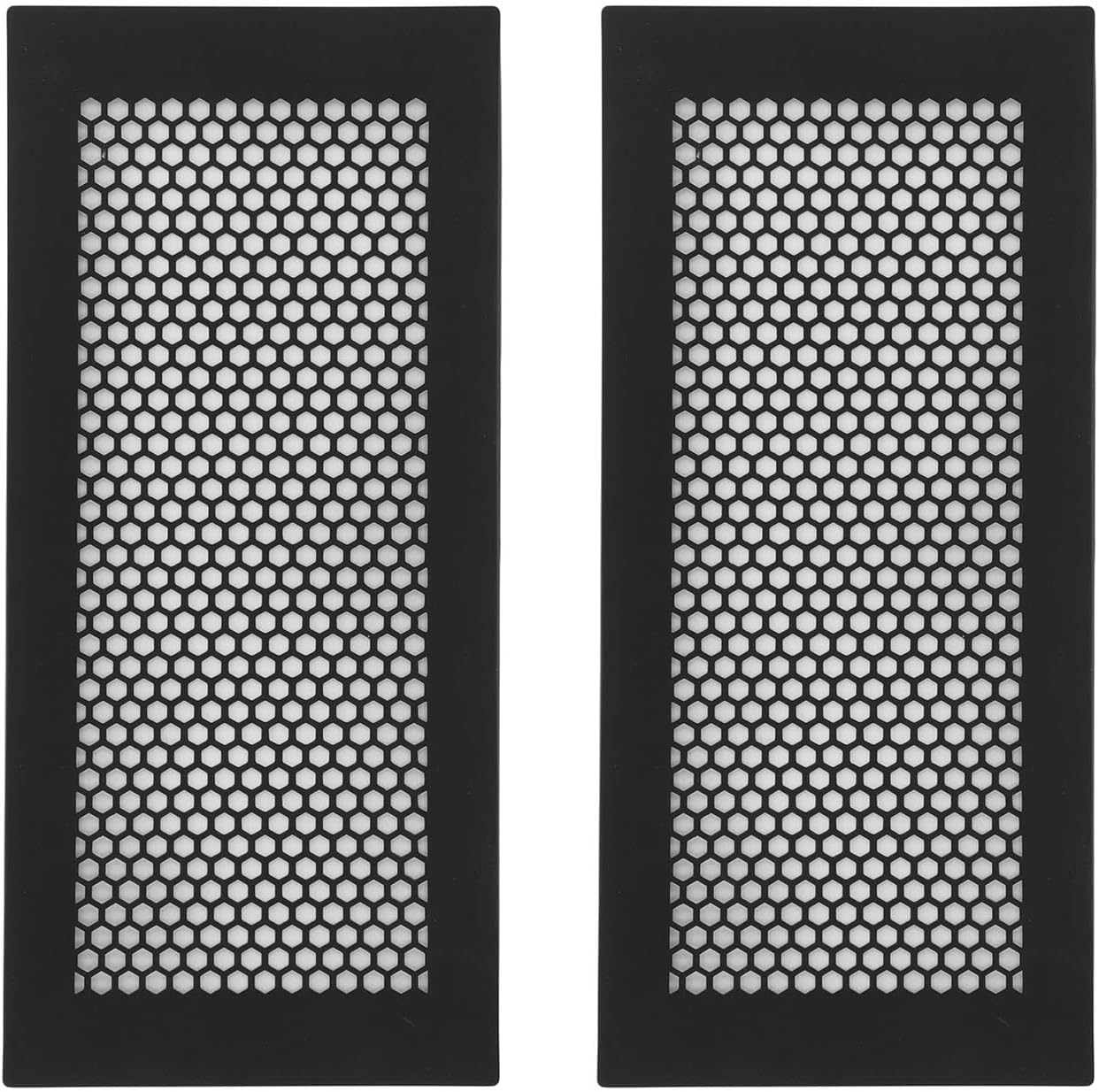 AYNEFY Protective Vent Cover, Safe Ent Coers Silicone Safe Vent Cover, Proof 360 Installation, Childproof Ent Coer for 4X12In Vents, Finger Toe Pinch, Unrestricted Airflow (Black)