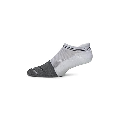 Darn Tough Vermont Steely No Show Tab Lightweight with Cushion w/ Full Cushion Toe Box Men