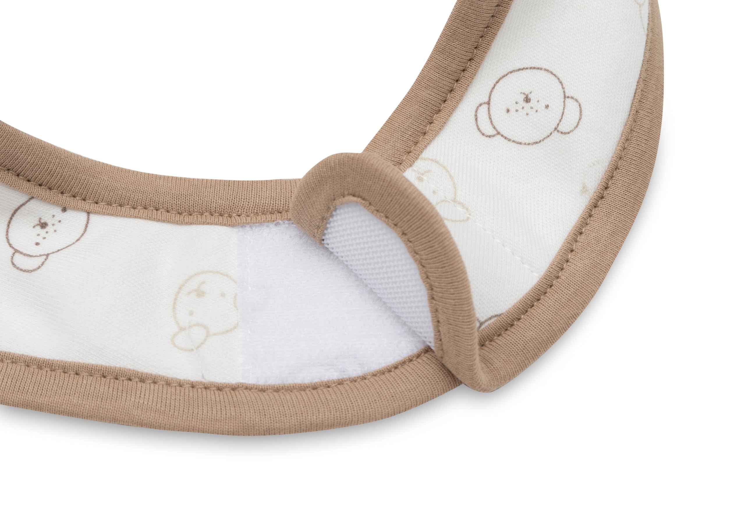 Jollein Baby Bibs - Miffy Heads - 5-Pack - Waterproof Bibs - with Velcro - Baby Bib - Bib Bandana, Miffy and Friends - Image 3