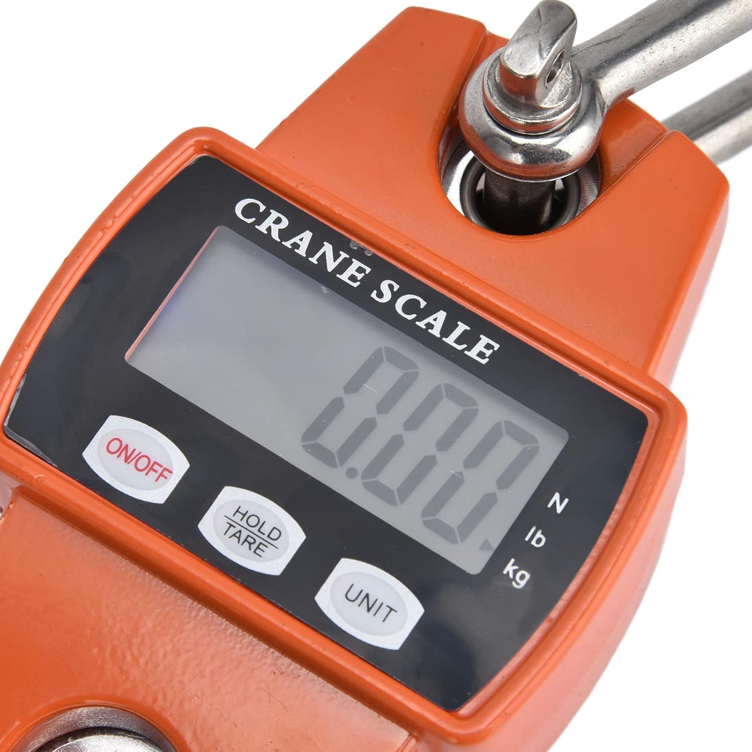 Digital Hanging Scale,Handheld 661.4lb Mini Crane Scale with Hooks,High Accuracy Electronic Crane Scale,Hanging Weight Scale for Farm Fishing Outdoor Home