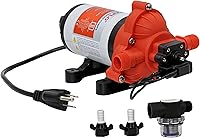SEAFLO 33-Series 115V AC Water Pressure Pump 3.3 GPM 45 PSI Self-Priming for RV Marine Boats - NSF Certified 4-Year Warranty