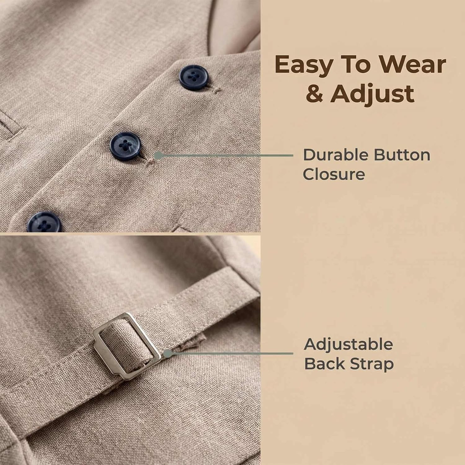 Boys Formal Suit Summer Lightweight Vest Pants 2 Piece Homecoming Wedding Ring Bearer Outfits Suits for Kids