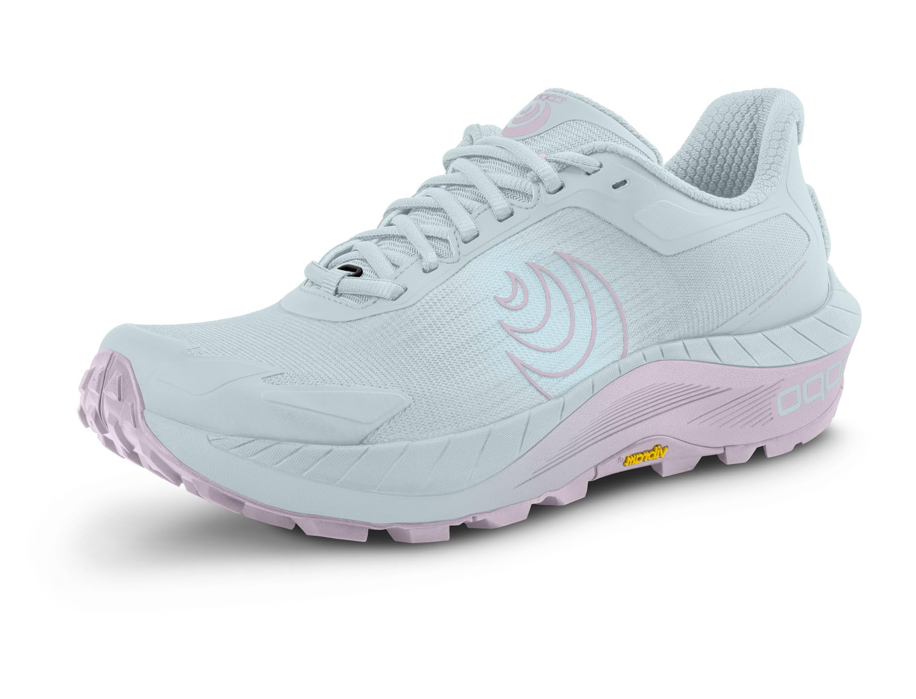 Photo 1 of Topo Athletic Women's MTN Racer 4 Lightweight Comfortable 5MM Drop Trail Running Shoes, Athletic Shoes for Trail, Grey/Purple, Size 8.5