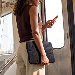 tomtoc 360 Protective Puffy Laptop Sleeve for 13-inch MacBook Air M5/A3449(2026)/M4/M3/M2 A3240 A3113, MacBook Neo A18 & MacBook Pro M2/M1, Quilted Soft Puffer Bag for 13-inch Surface Pro Copilot+PC