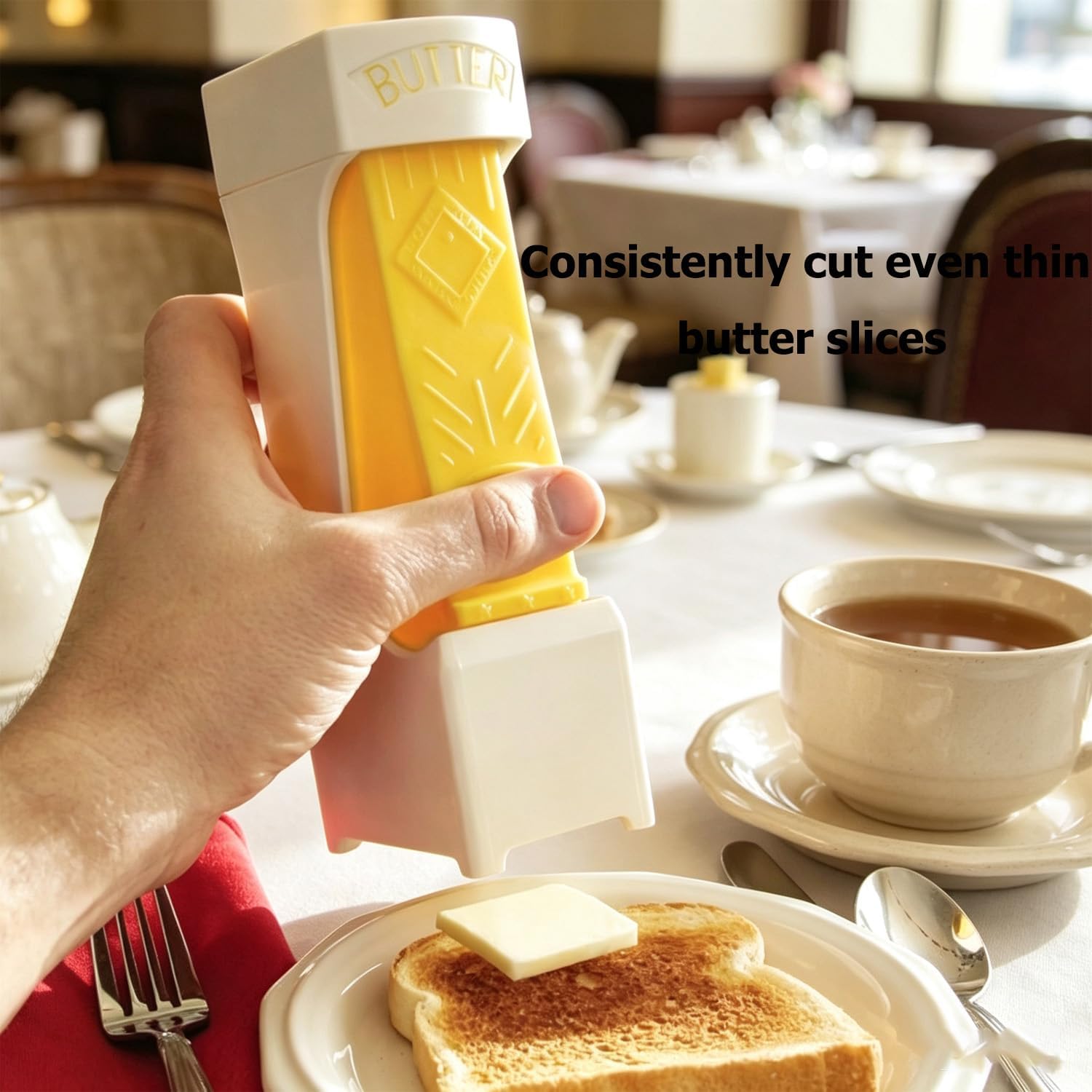 ABS Butter Slicer, Vertical Uniform Slice Dispenser