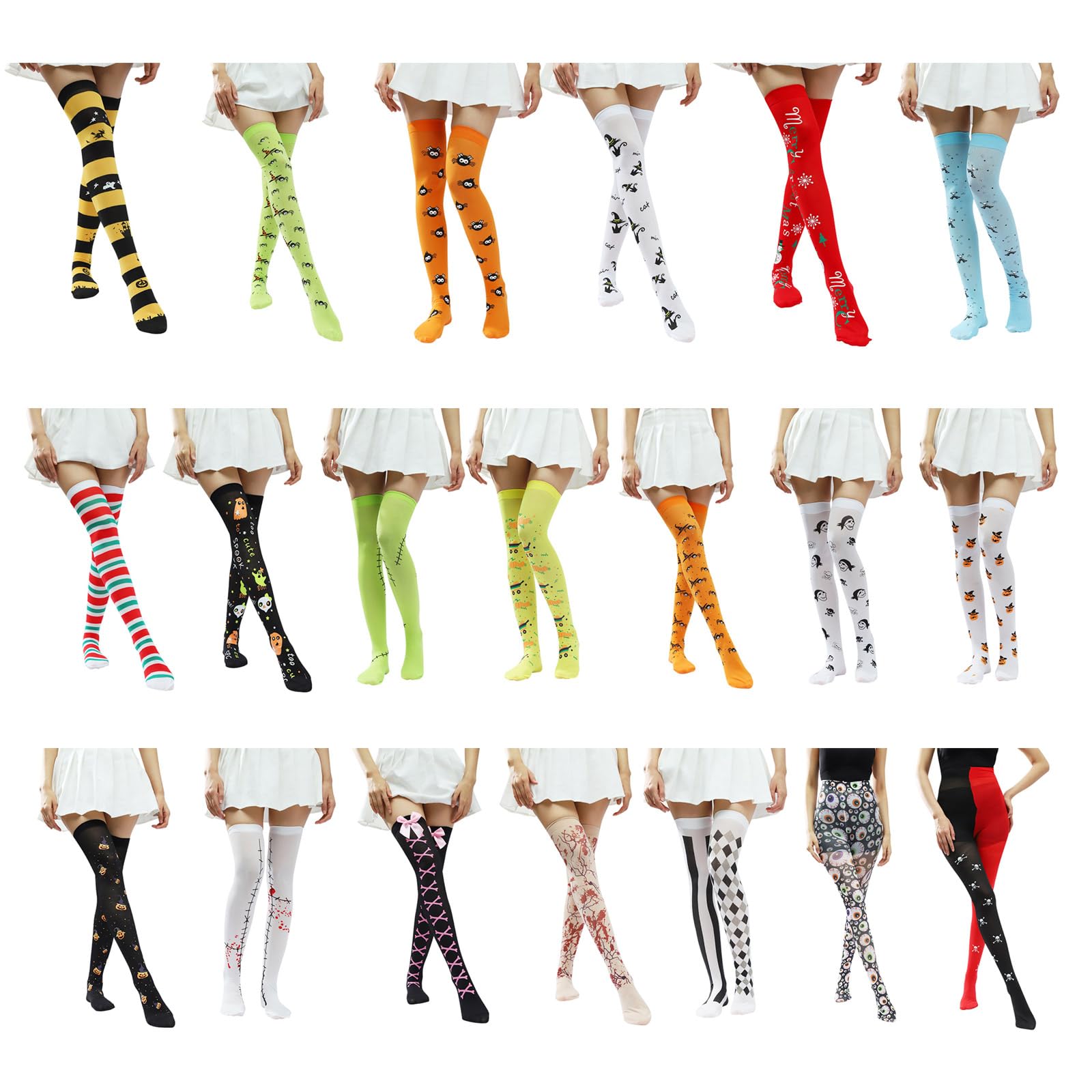 5 Paire De Chaussettes Hautes (Genou), PROCHOSEN Pour Bébé Garçon Fille