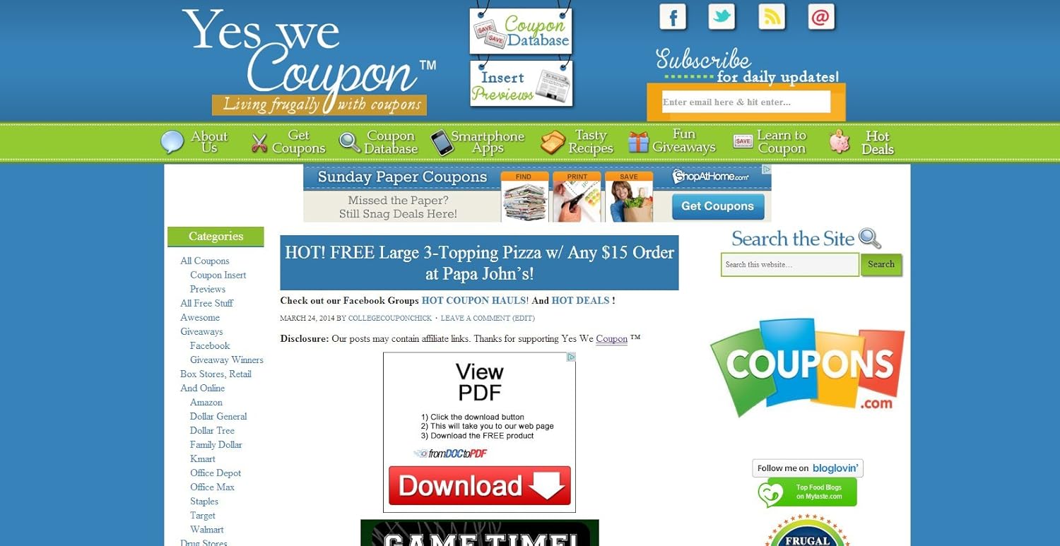 Yes We Coupon Todd Hebert Kindle Store