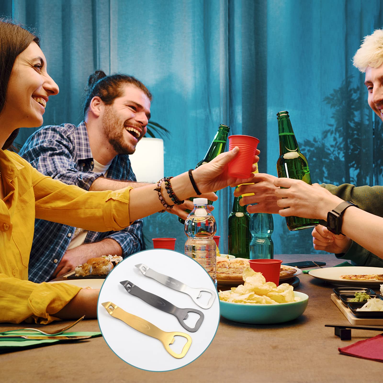 瓶オープナー(シンガポール) Vial Opener for Vials Bottle and Can Openers Decapper Stainless