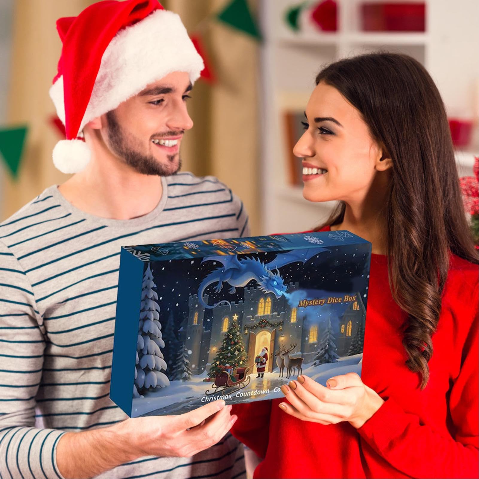 Calendrier de Noël à dés compte à rebours 2025 de Rôle sur Table
