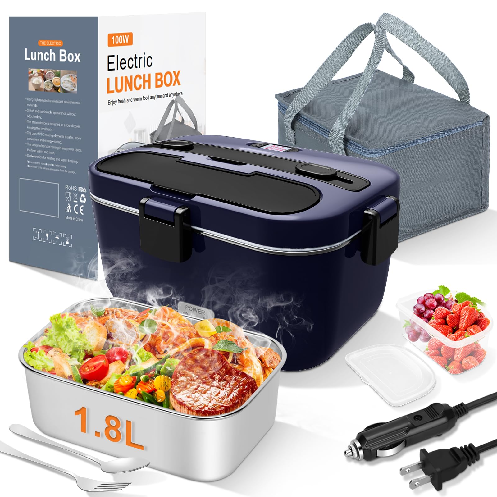 DUPASU Electric Lunch Box Food Warmer