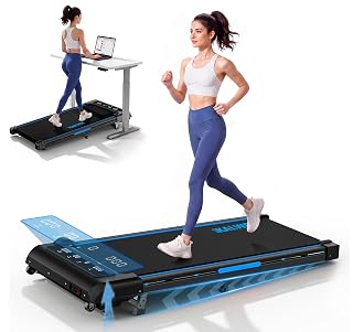 Walking Pad with Incline, 6.2 MPH Walking Pad Treadmill with Double Frame, Easy Read Full Screen LED Display, Low Noise 2.75HP Brushless Drive, Walking Pad Under Desk 350 LBS Weight Capacity - Amazon product rated Grade A