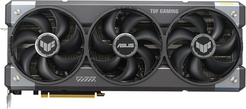 ASUS TUF GeForce RTX™ 5090 32GB GDDR7 OC Edition Graphics Card, NVIDIA, Desktop (PCIe® 5.0, HDMI®/DP 2.1, 3.6-Slot, Military-Grade Components, Protective PCB Coating, Axial-tech Fans, Vapor Chamber)
