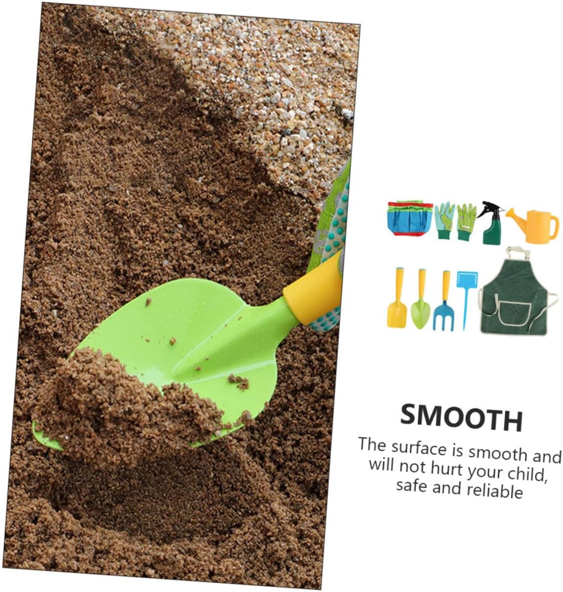 BESPORTBLE 1set Boys and Girls Garden Tools Gardening Kit Rake and Shovel for Flower Planting Outdoor Fun for Boys and Girls Lightweight and Easy to Use