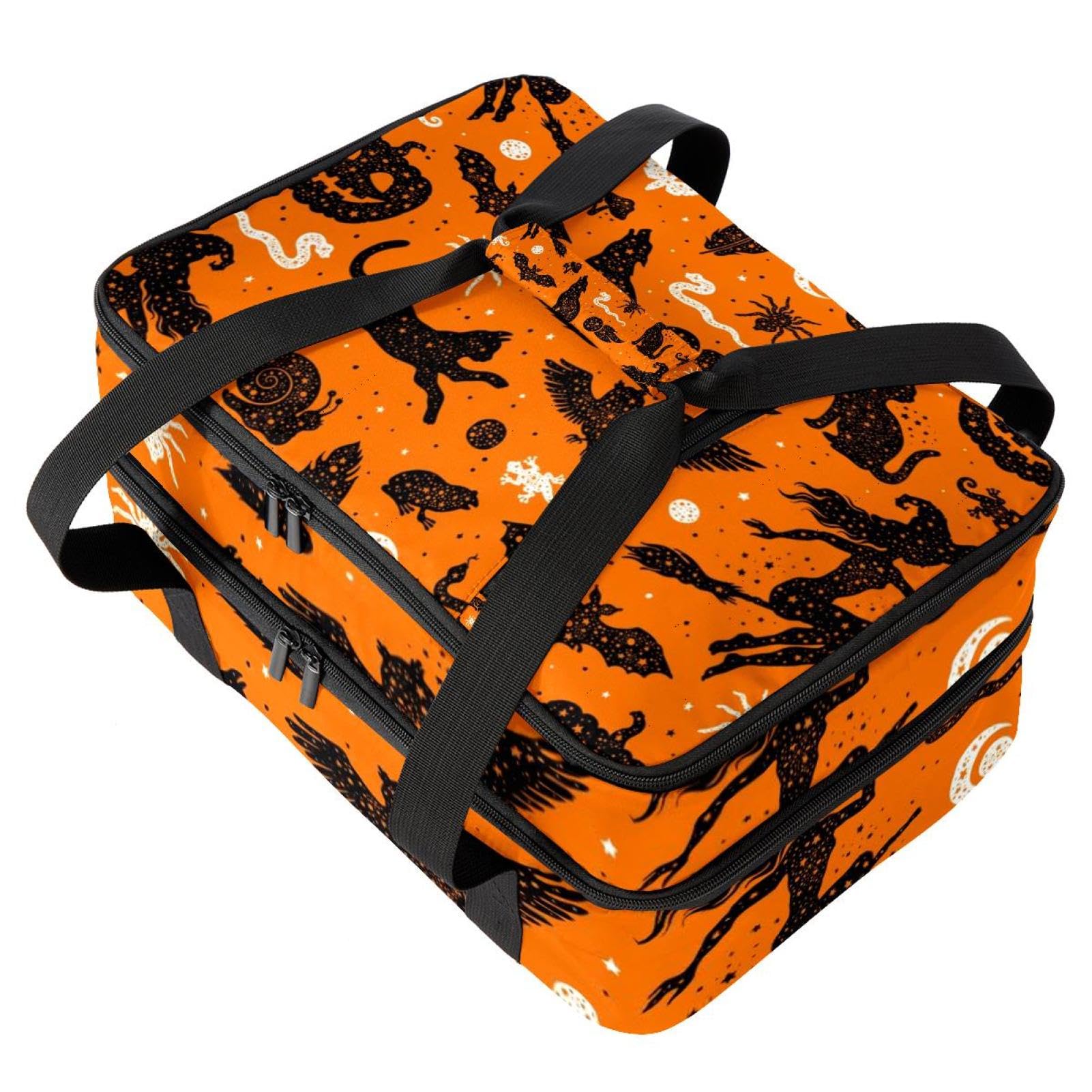 Grand sac à déjeuner isotherme pour homme et femme, double couche, étanche, étanche, réutilisable, sac fourre-tout pour le travail, l'école, le pique-nique, la plage, le camping, les voyages,