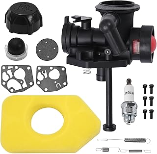 Anxingo 795477 498809 Carburetor with 698369 Air Filter 698719 Spring Fuel Cap 795083 Diaphragm Gasket Tune Up Kits for 795469 794147 699660 794161 498811 Engine