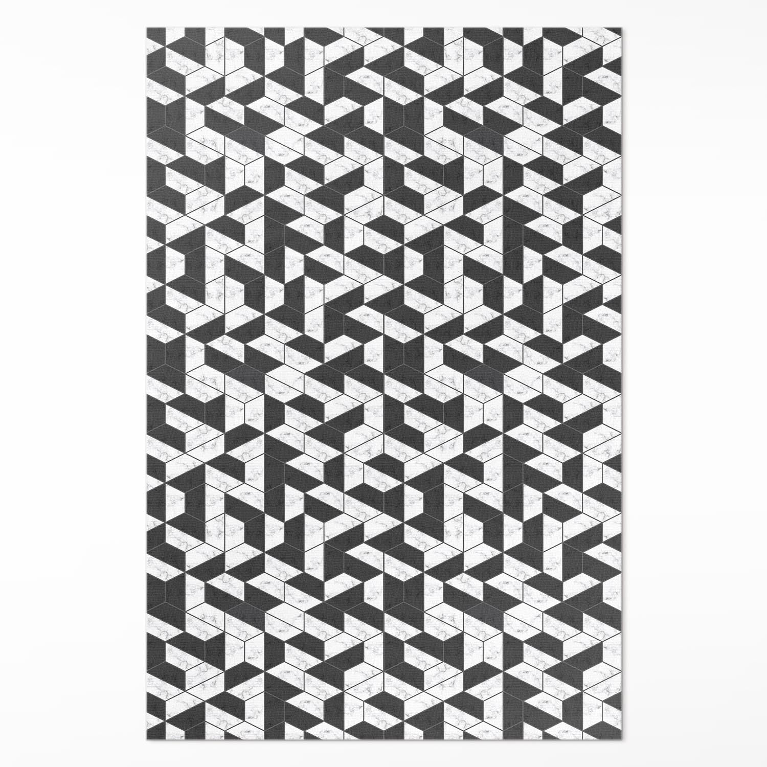 Tapis en vinyle résistant à la décoloration entretien facile 150x225
