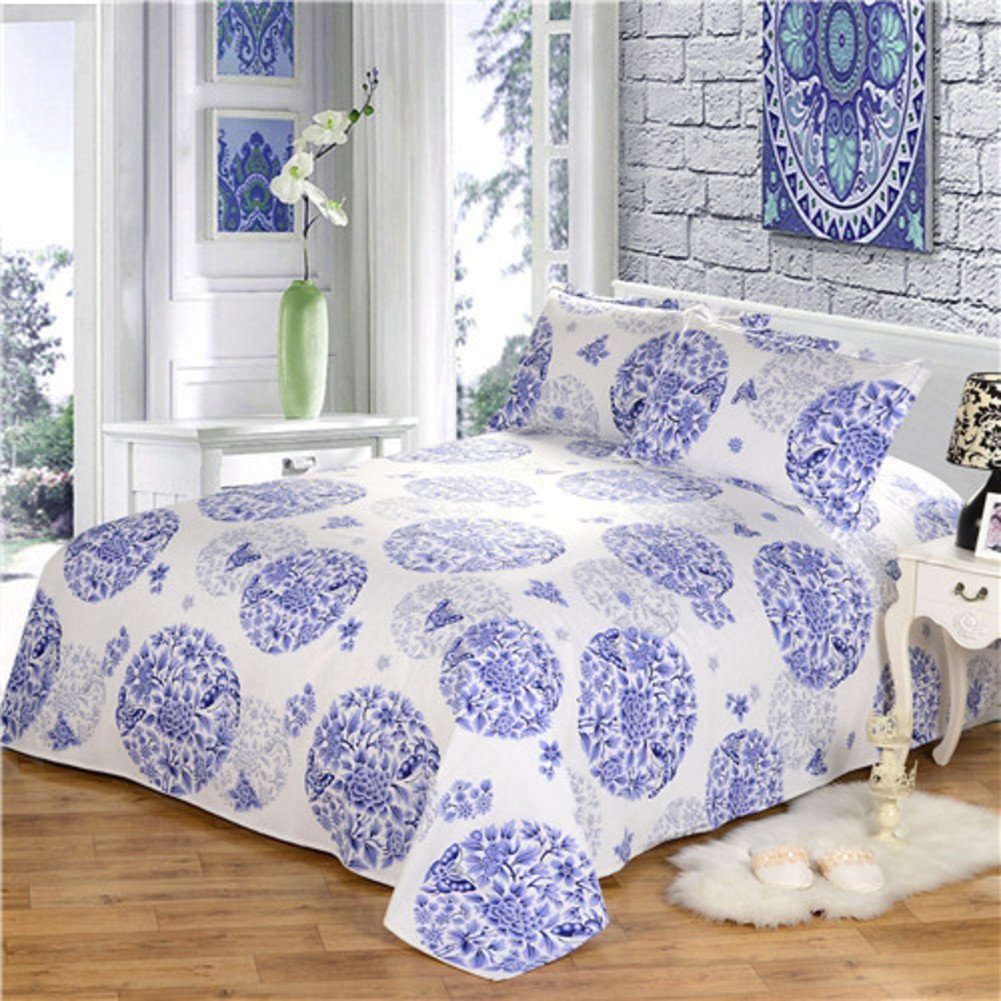 Draps en coton isolant 250x230cm | Couverture rembourrée grand confort