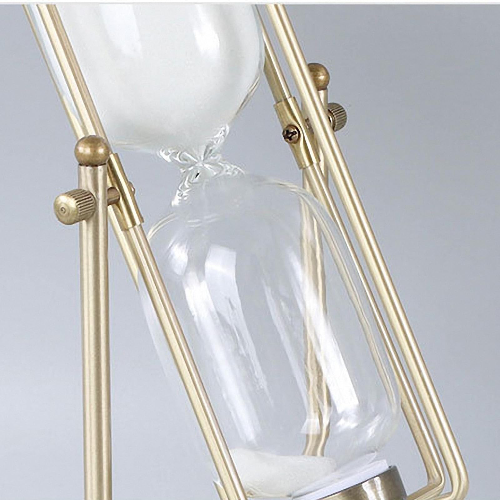 Adorno Creativo de Reloj de Arena Giratorio Cuadrado de 15/30/60 Minutos, decoración de Temporizador de Arena con Cuenta Regresiva para Sala de Oficina, Regalo para Amigos,Style,15min