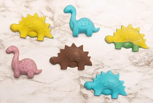 Miniatura 3 de Handstand Kitchen Dinosaur Buddies T-Rex y Stegasaurus - Molde de silicona para magdalenas (2 unidades)