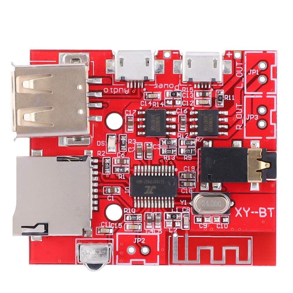 Scheda di decodifica MP3 Bluetooth 4.1, Modulo scheda di decodifica Modulo ricevitore Bluetooth stereo Modulo USB AUX TF Lossless WAV/APE/FLAC / MP3 con telecomando