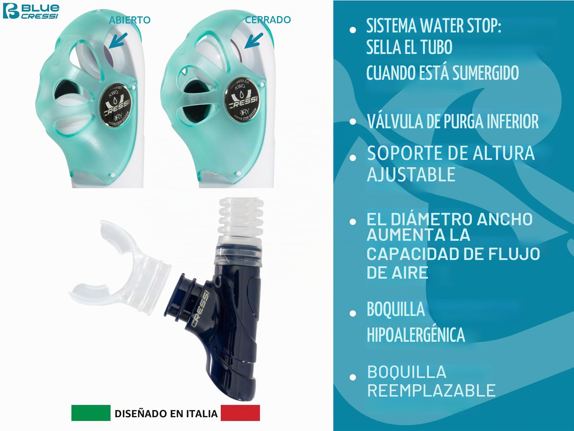 Cressi Tino & Scilla - Packs de esnórquel Unisex Adulto