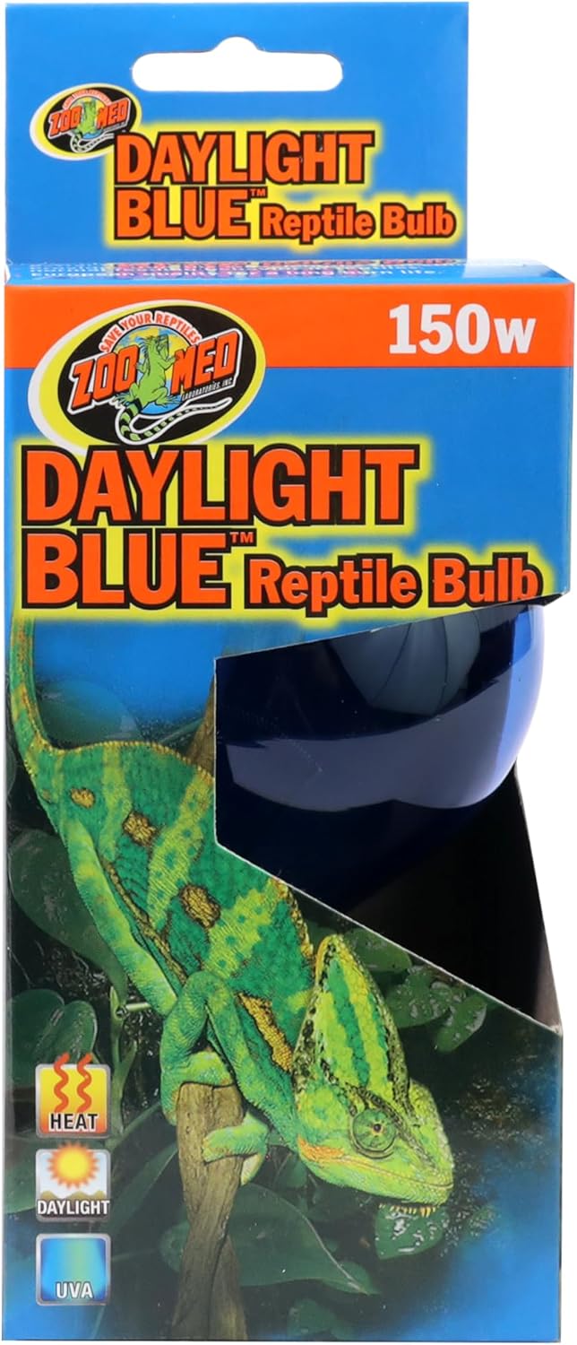 Zoo Med Daylight Blue Reptile Bulb 150 Watts - Pack of 4
