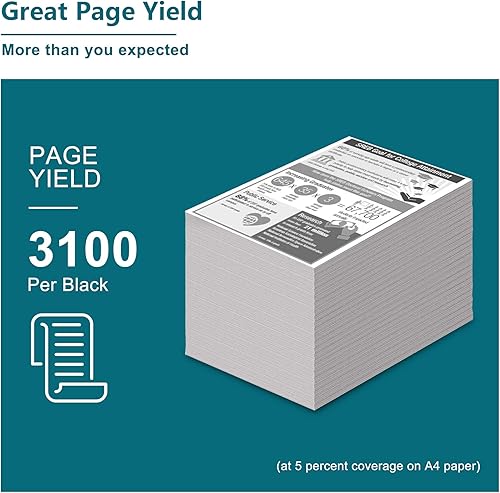 Miniatura 3 de Cartuchos de tóner compatibles 331-7328 de repuesto para impresora Dell B1260 B1260dn B1265dn B1265dnf B1265dfw 2 unidades