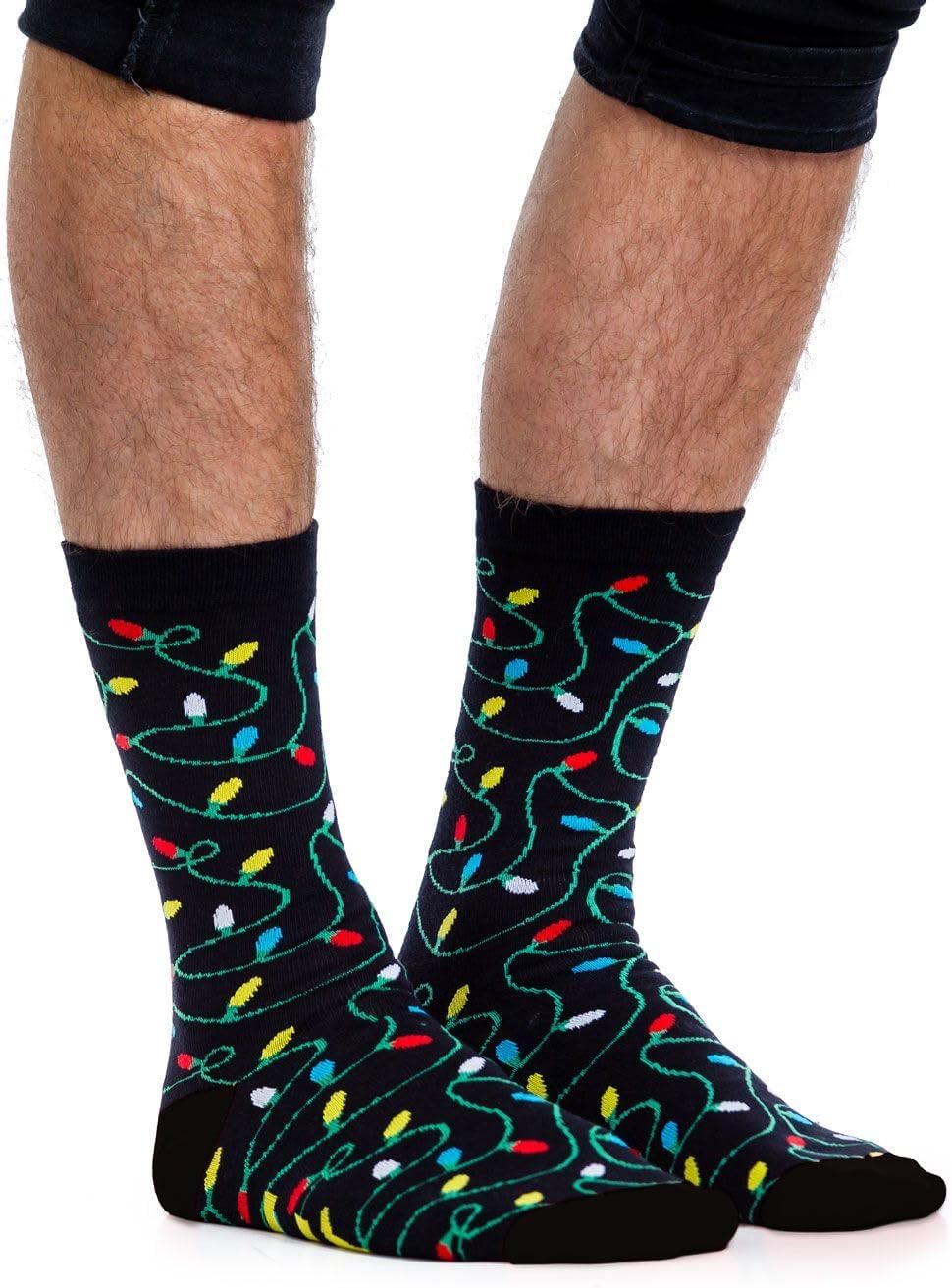 Tipsy Elves Holiday Themed Socks for Men Fun and Festive Men's Socks for Valentines and More - Image 2