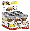 Kinder Cards - Milk & Cocoa Cream Biscuit Wafers Crispy Waffles with Creamy Filling Snack on the Go - 30 Packs of 2 Biscuit Wafers (30 x 25.6g)