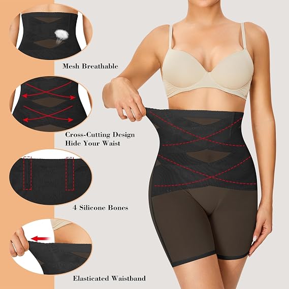 Tummy Control Knickers High Waisted Shorts Women Body Shaper Women