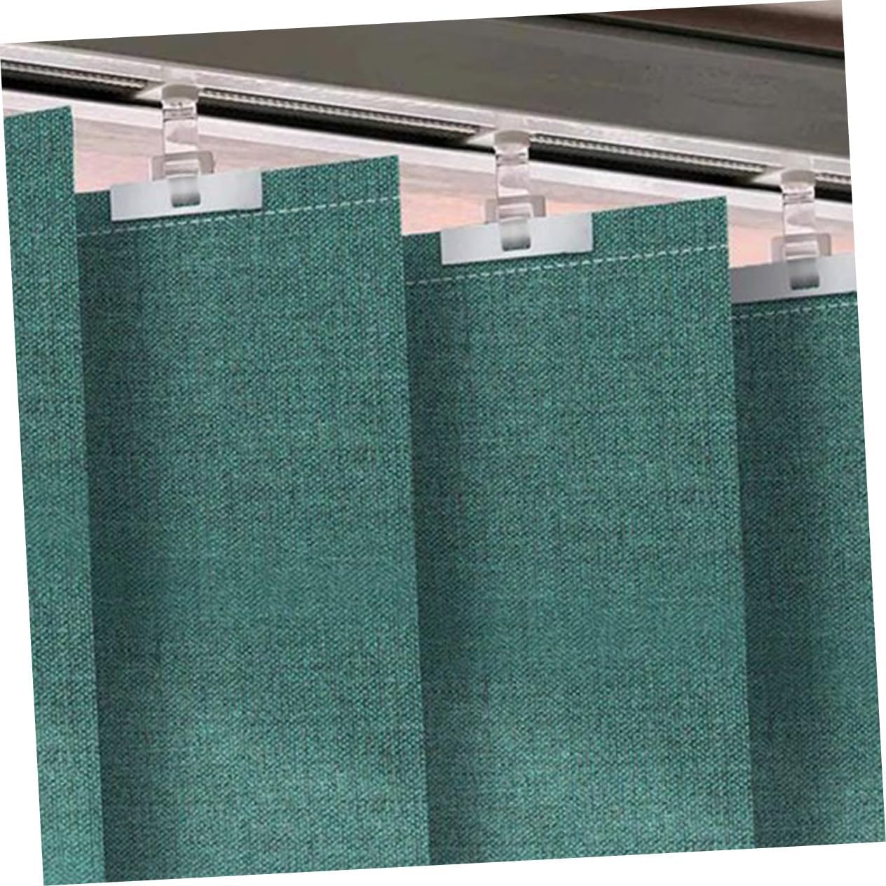 Levemolo 12pcs Vertical Blind Repair Tabs Vane Savers for Window Blinds Replacement Easy Curtain Accessory for Home Use