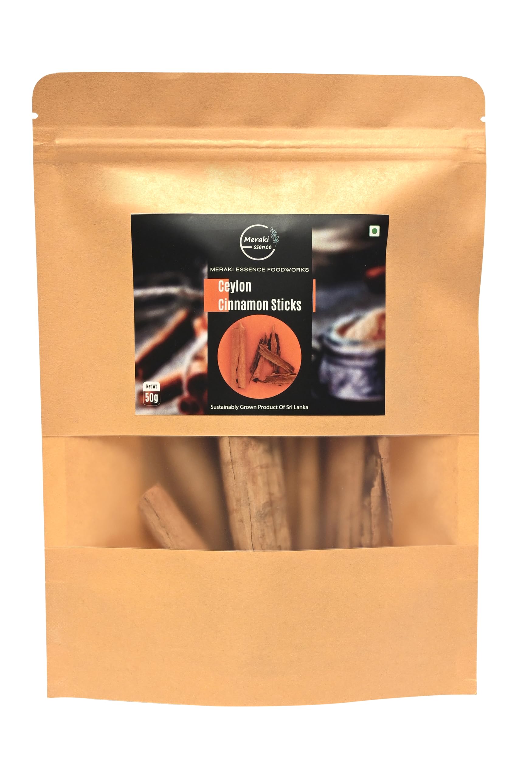 Meraki Essence Sri Lankan True Cinnamon Quills (Dalchini), Ceylon Cinnamon (50g) | Sri Lanka origin (B09FH4V5CR) Amazon Price History, Amazon Price Tracker