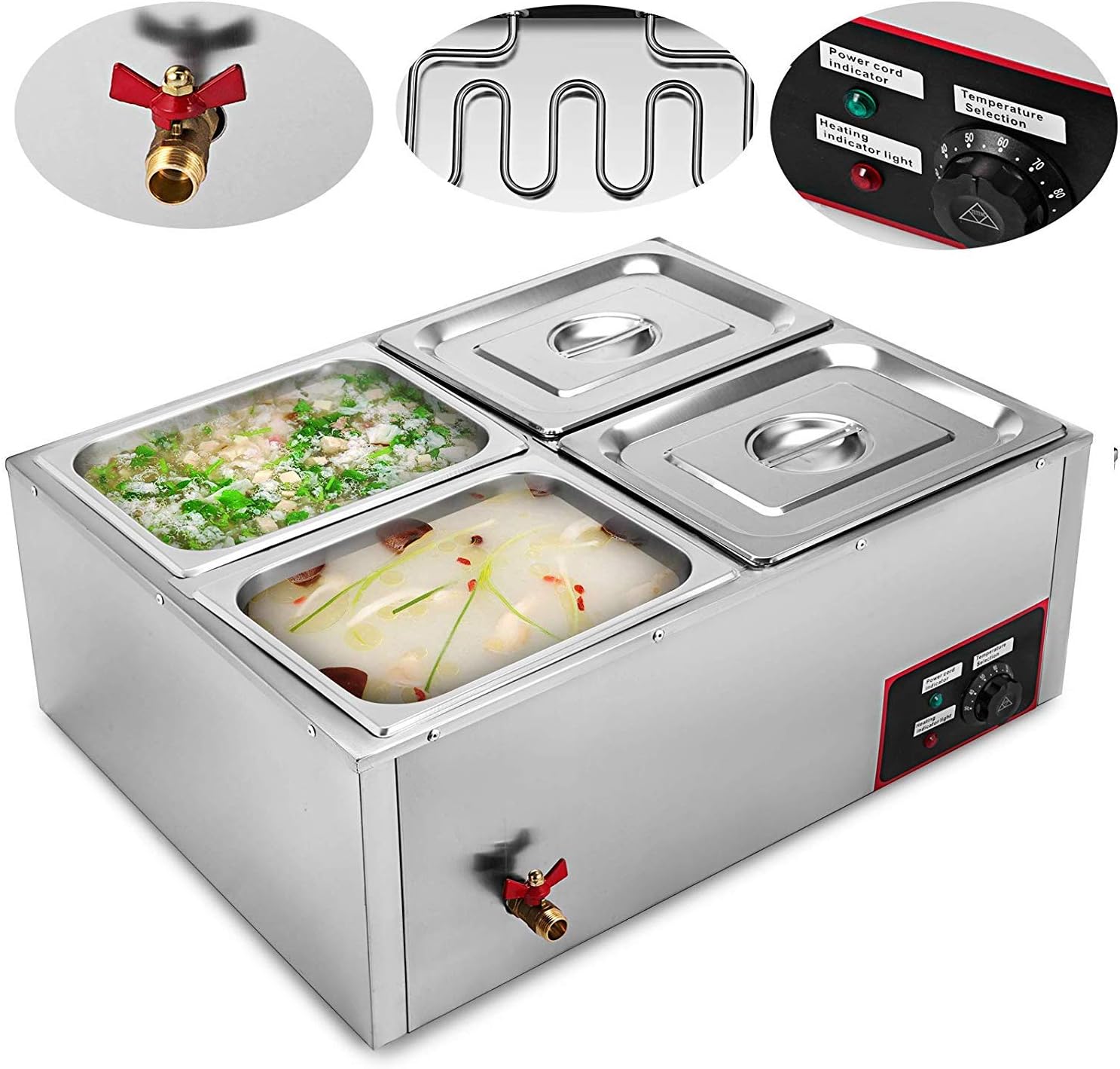 scaldavivande per buffet