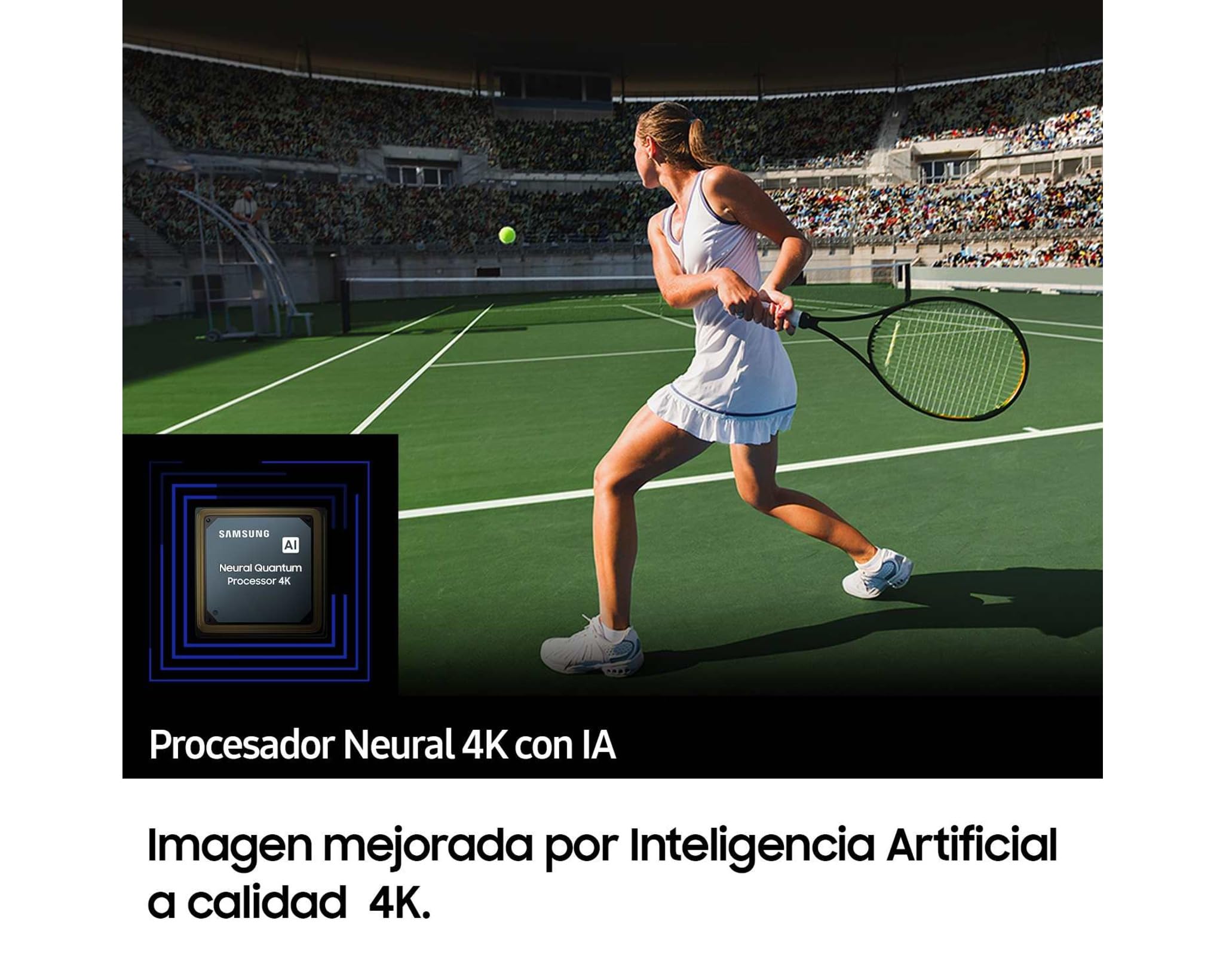 Samsung TV Neo QLED 4K 2023 43QN90C Smart TV de 43" con Quantum Matrix Technology, Procesador Neural 4K con IA, Pantalla Antirreflejos, 60W con Dolby Atmos y Motion Xcelerator Turbo Pro