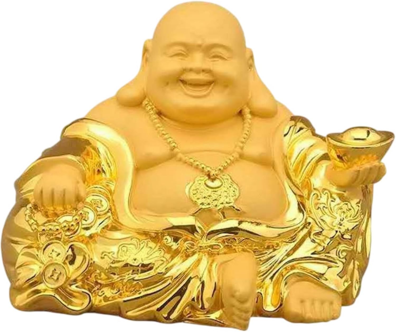 汽车用品装饰创意绒沙金 汽车摆件 Automobile Interior Accessories,Car Interior Accessories Decorations,弥勒佛 Car Maitreya Buddha Pendant