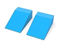 Lumia Wellness Yoga Foam Wedge Blocks, Pelvic Sacral Block, Non-Slip Bottom, Calf Raise, Squat Block, Wrist Support, Pilates