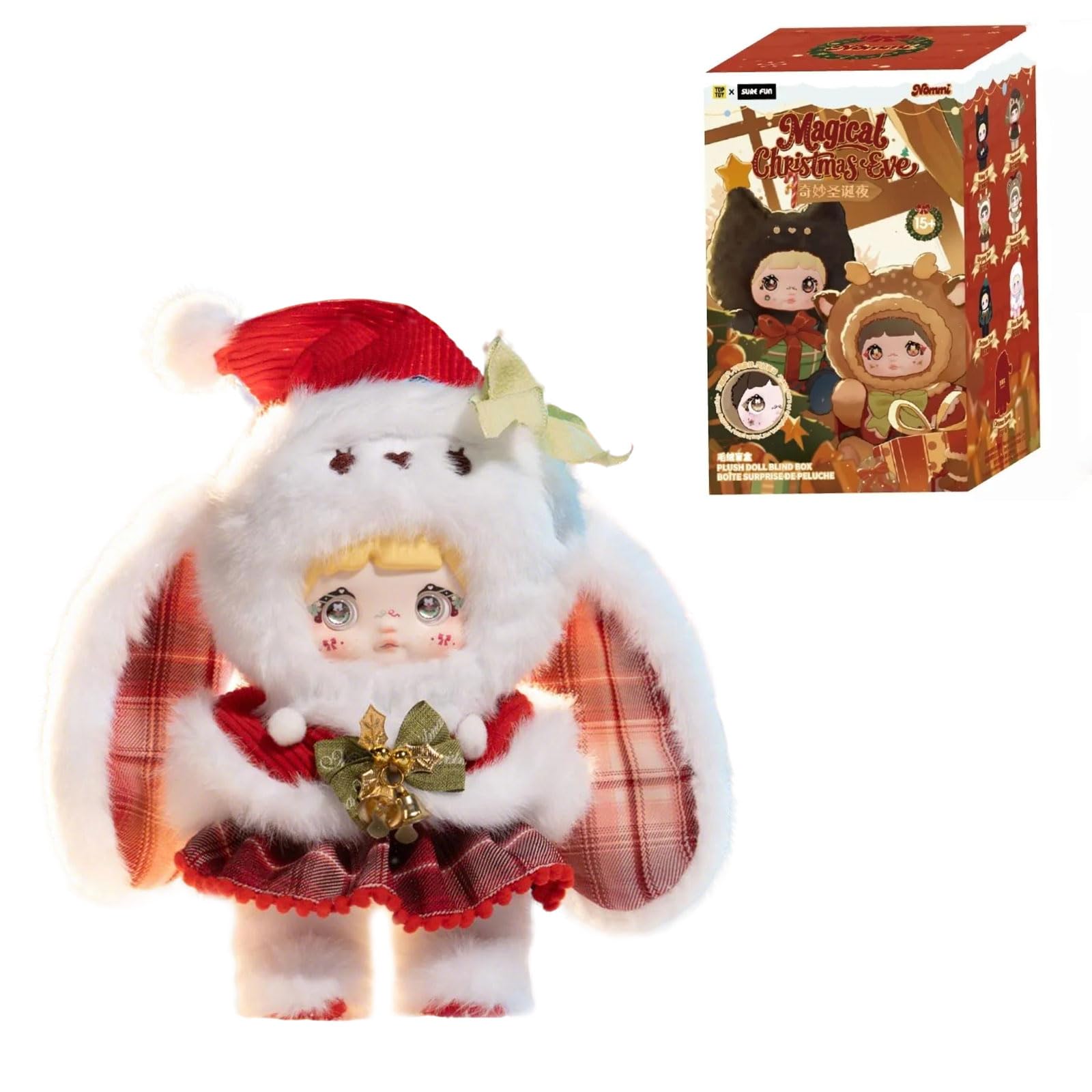 Nommi Blind Box Plush Collection Figures, Nommi Magical Christmas