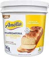 Margarina Uso Geral 80% com Sal Amélia 14Kg