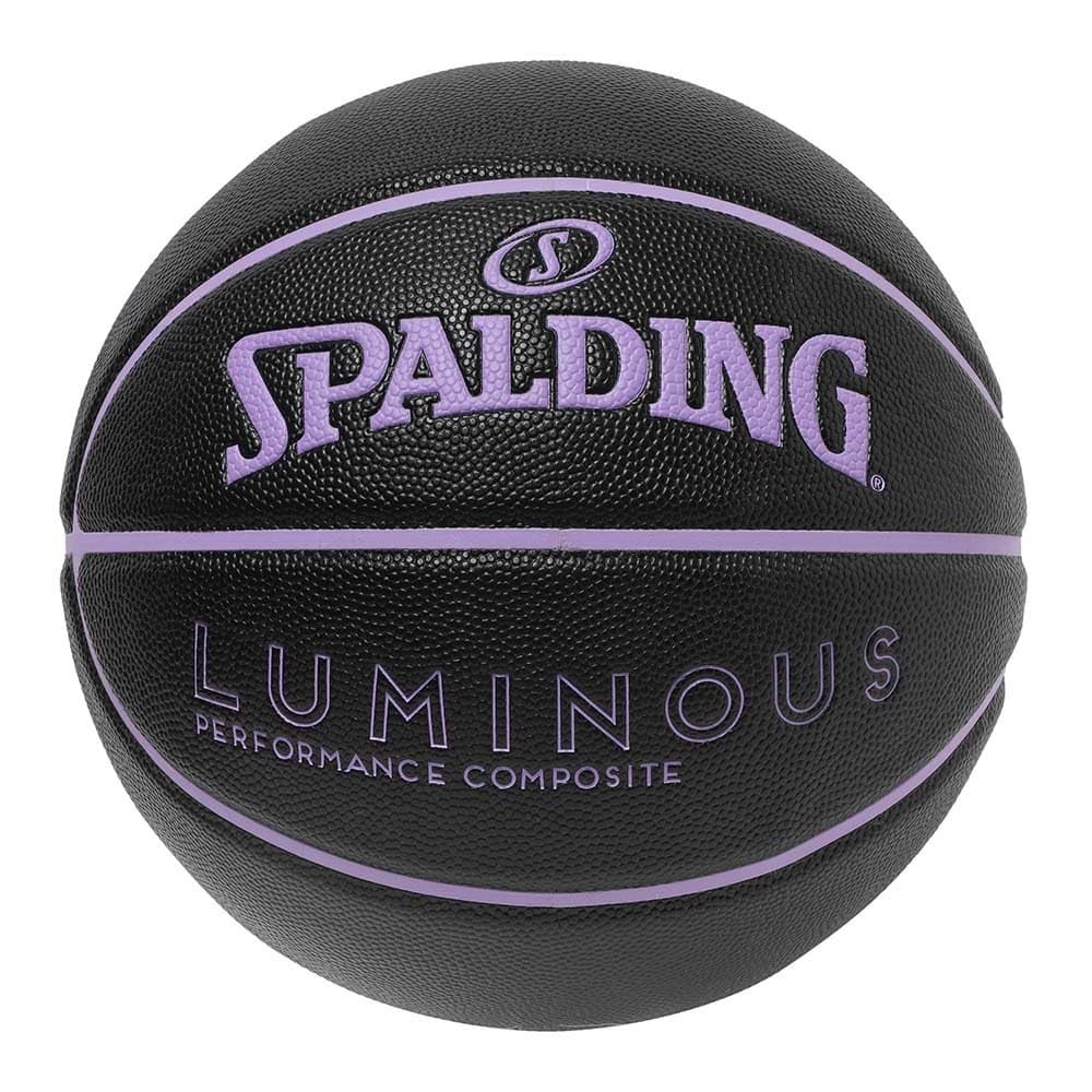 Spalding 77-985J Basketball Luminous Synthetic Leather Black x