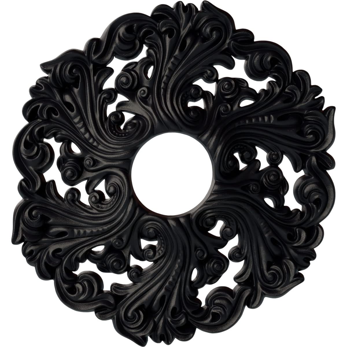 Médaillon de plafond Orrington pour sublimer le lustre de votre grand salon