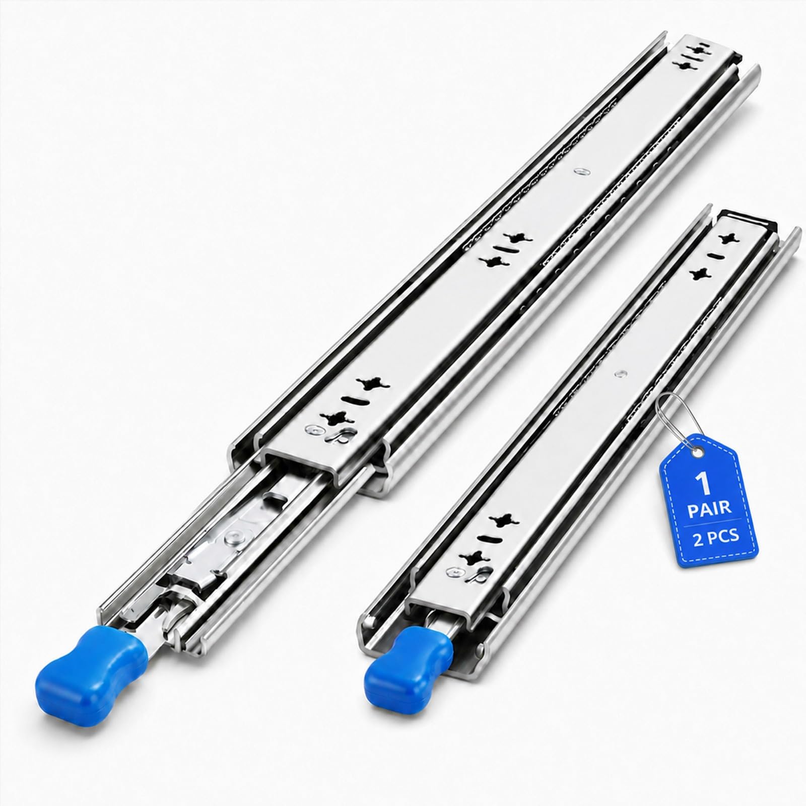 Guide Cassetto Pesanti 500 lbs 72 pollici con Blocco