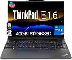 Amazon.com: Lenovo ThinkPad E16, WUXGA 16