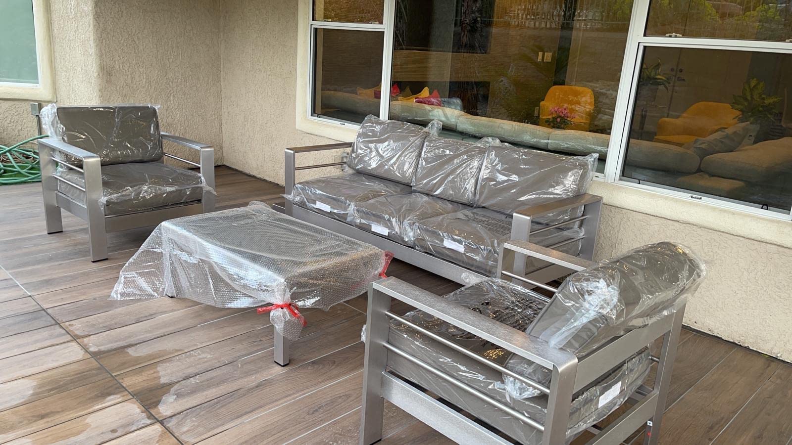 60/mo Finance Christopher Knight Home Cape Coral Outdoor Loveseat