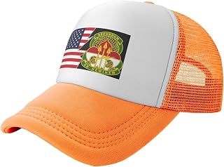 Us Army Cyber Command DUI and America Baseball Cap for Men Women Hats Quick Dry Mesh Back Trucker Hat