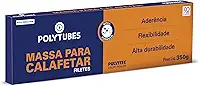 Massa Para Calafetar Filete 12X350Gr, Pulvitec 405765, Branco