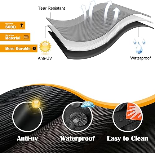 Miniatura 7 de Bolsa de transporte de parrilla de 22 pulgadas para Blackstone de 22 pulgadas con cubierta de parrilla y soporte, se adapta a la parrilla Blackstone