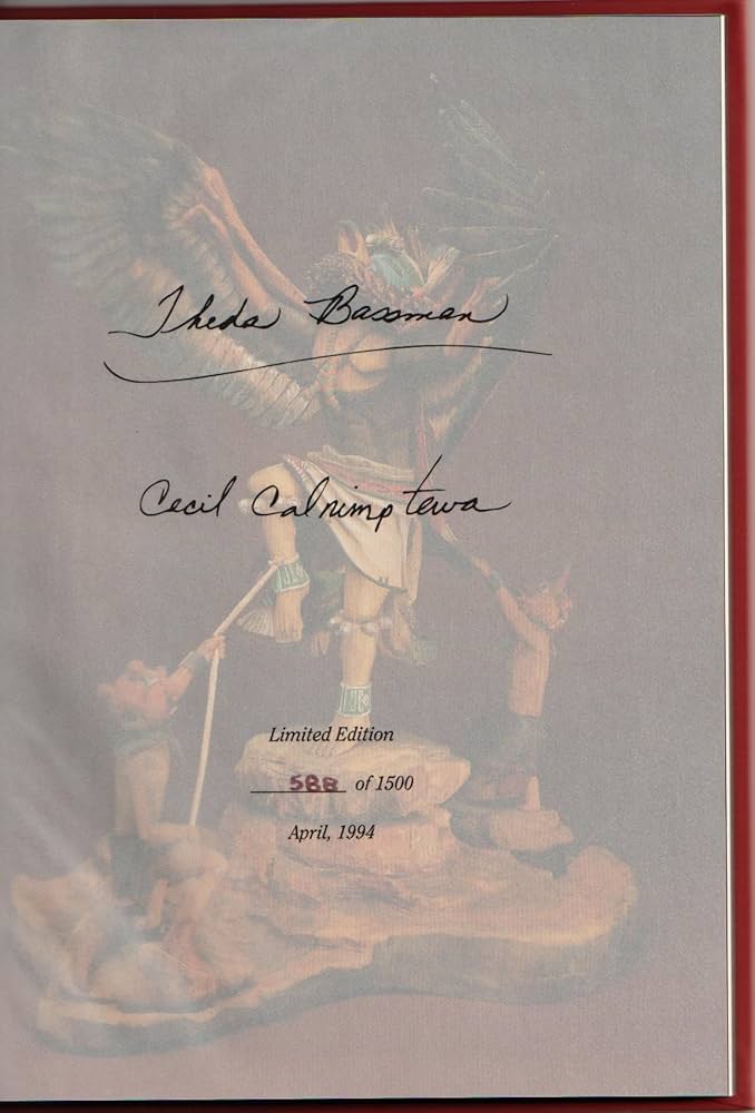 ホピThe Kachina Cecil Calnimptewa 限定版 The Kachina Dolls of Cecil Calnimptewa: Their Power Their